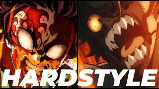 Demon Slayer x Fairytale | Don't Give Up | Hardstyle Remix | Workout Mix