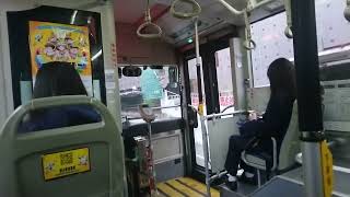 大都會客運287區路線，車號333-U3行駛東湖國小到捷運葫州站