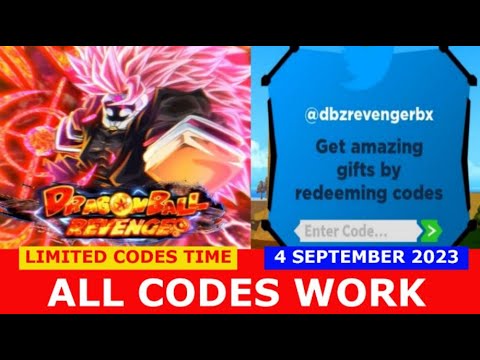 *ALL CODES WORK* [EVENT x3 EXP] Dragon Ball Revenge ROBLOX Sept. 4, 2023