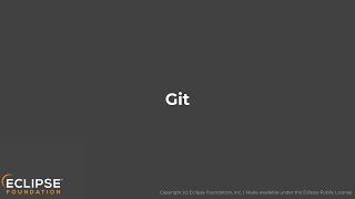 Eclipse Projects and Git