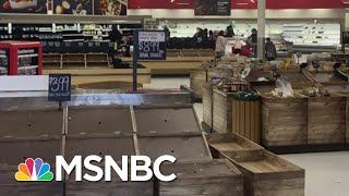 Texas Grocery Stores, Food Banks Struggle With Supply Shortage | The Last Word | MSNBC