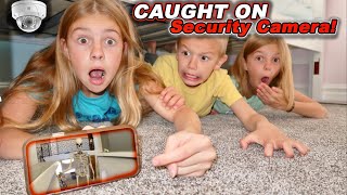 Caught On Security Camera 12 Foot SKELETON Inside Tannerites HOUSE While Playing Hide N Seek!
