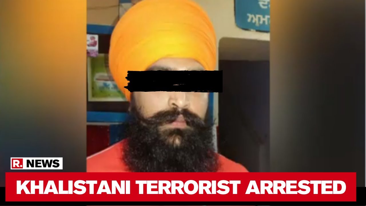 Khalistani Terrorist Nabbed By Punjab Police In Mohali - YouTube