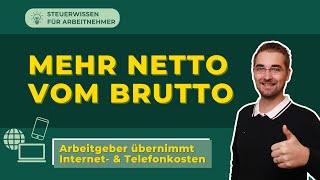 100% Übernahme Telefonkosten | Arbeitgeber zahlt | Mehr Netto vom Brutto