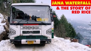 Kullu to Jana Waterfall by HRTC bus | कुल्लू से जाणा गांव | Himbus