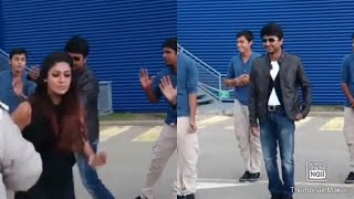 Udhayanidhi stalin and Nayanthara shooting spot |dance video
