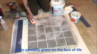 ARDEX WA Epoxy Grout and Adhesive 2: Cleanup Tips and Tricks