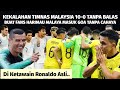 HARIMAU MALAYA DI BANTAI 10-0 TANPA BALAS, FANS MASUK GOA TANPA CAHAYA