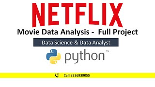Complete Netflix Data Science Project Using Python – Step-by-Step Analysis