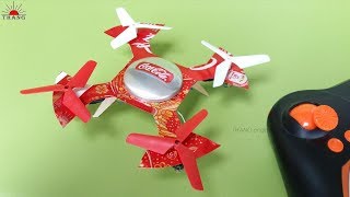 Amazing TOY IDEA that you can do at home very easy | DIY DRONE 100% fly