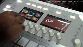 Maschine Studio 2.0 browsing samples, sounds, instruments \u0026 fx