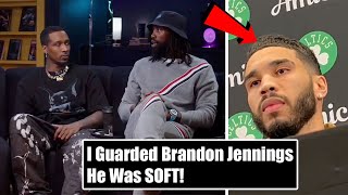 Pat Bev CALLS OUT Brandon Jennings For Jayson Tatum Soft Comments! Tatum RESPONDS to Jennings!