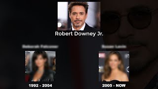 Robert Downey Jr. Wives List (1992–Present) | You Never Knew This