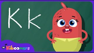 Letter K Song - THE KIBOOMERS Preschool Phonics Sounds - Uppercase \u0026 Lowercase Letters