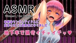 【シチュASMR】幼馴染ヤンデレアイドルに監禁されて主従関係になりました 　(吐息、囁き、耳かき、咀嚼音　etc...)【バイノーラル】【天輝おこめ】