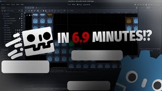 How to make a Side Scrolling Platformer Game in Godot 4 in 6 minutes
