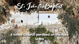 An amazing little church perched on the rock | Είναι τόσο δύσκολο να ανέβεις στον Άγιο Ιωάννη; |VLOG