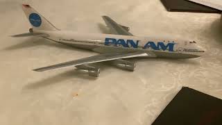 PPC Holland 1/250 scale Pan Am 747-100 Aircraft review New York Classic