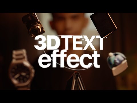 How To Do The 3d Text Effect Aftereffects Tutorial Transcript Chat