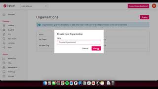 Creating and Managing Organizations in Dgraph Cloud