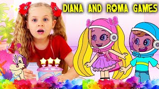Diana kids games | Diana and Roma Play Fun Sports and Exercise Adventure | Delour Gamer
