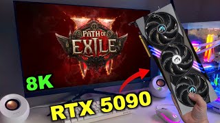 RTX 5090 - Path of Exile 2 - Crazy FPS at 8K!