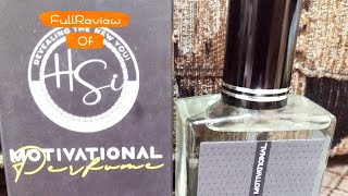 Full Review of HSI Motivational Perfume \