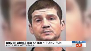 Driver arrested after hit-and-run in Huntington.