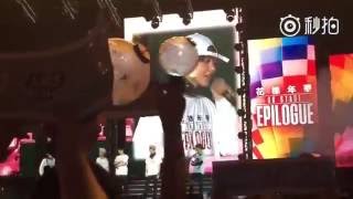 [FANCAM] [160702] BTS concert in Nanjing - Taehyung talk