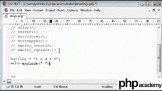 PHP String Functions Part 1 - English