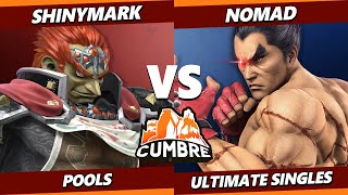 Cumbre 2 - ShinyMark (Ganondorf) Vs. Nomad (Kazuya) Smash Ultimate - SSBU