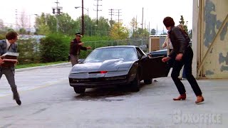 KITT Saves Michael From Some Goons | Knight Rider CLIP