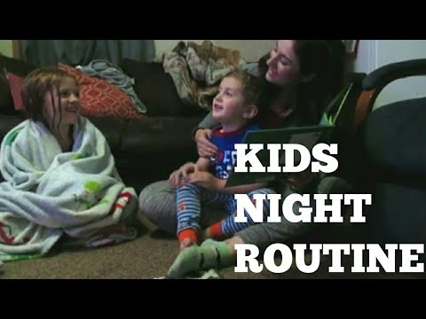 Kids Night Time Routine Youtube