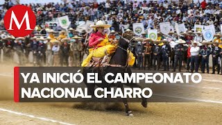 Arranca actividad deportiva en el Congreso y Campeonato Nacional Charro en Aguascalientes