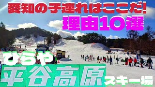 【超近い！名古屋から１時間半！】平谷高原スキー場_子連れにおすすめ！