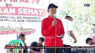 ⭕LIVE SEMANGAT GOTONG ROYONG MEMPERINGATI HUT RI KE - 79 DUSUN NGLENGKONG DESA RANDUREJO