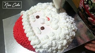 How To Make Santa Claus Cake For Christmas 🎅 Nice Cake