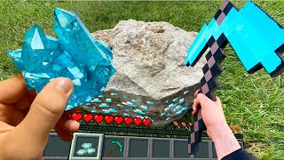 Minecraft in Real Life POV Realistic Texture Pack 創世神第一人稱真人版 (Live Action POV) Realistic MInecraft