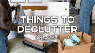 25 Things to GET RID OF BEFORE 2025 📦 | Easy Decluttering Ideas (You Won’t Miss!)