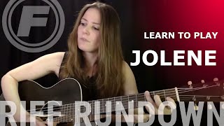 Learn to play "Jolene" by Ray Lamontagne