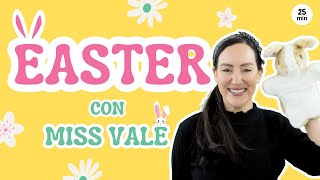 Spanish Toddler Learning- Easter Rabbit, Springtime, Animals and More! En Español con Miss Vale