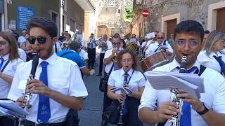 marcia Tato Russo da maestro Alfredo Milazzo la festa di San Nicolò Politi uscita sua chiesa 2022❤️🥰