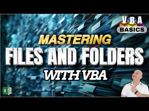 How To Manipulate Files & Folders With Excel VBA For Beginners