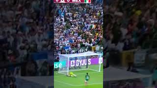 Vega free kick vs Argentina
