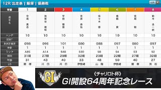 【Ｇ1開設64周年記念レース】優勝戦　レース予想です！　良走路？湿走路？