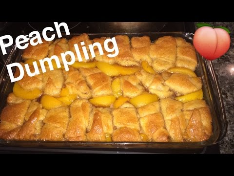 Peach Dumplings Peach Dumplings