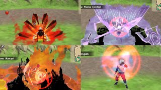 All Jutsus & Jutsu Combos-Naruto Shippuden: Ultimate Ninja Impact