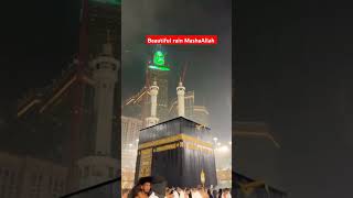 Kabe me Allah ki rehmat |rain in kaba #shorts #youtubeshorts #kaba