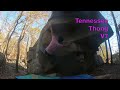 Tennessee Thong V7 (Stone Fort, Little Rock City, LRC) (Bouldering in Chattanooga)