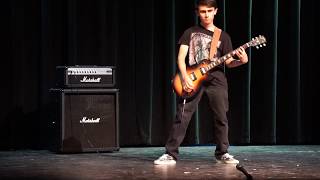 High School Talent Show Guitar Medley